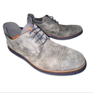 Martin Dingman Countryaire Cap Top Grey Suede Sz 11